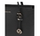 Bolso tote Quinn grande de piel granulada black